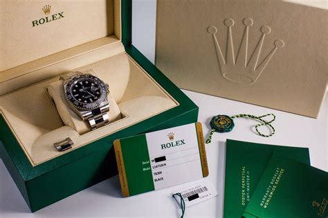 rolex confezione